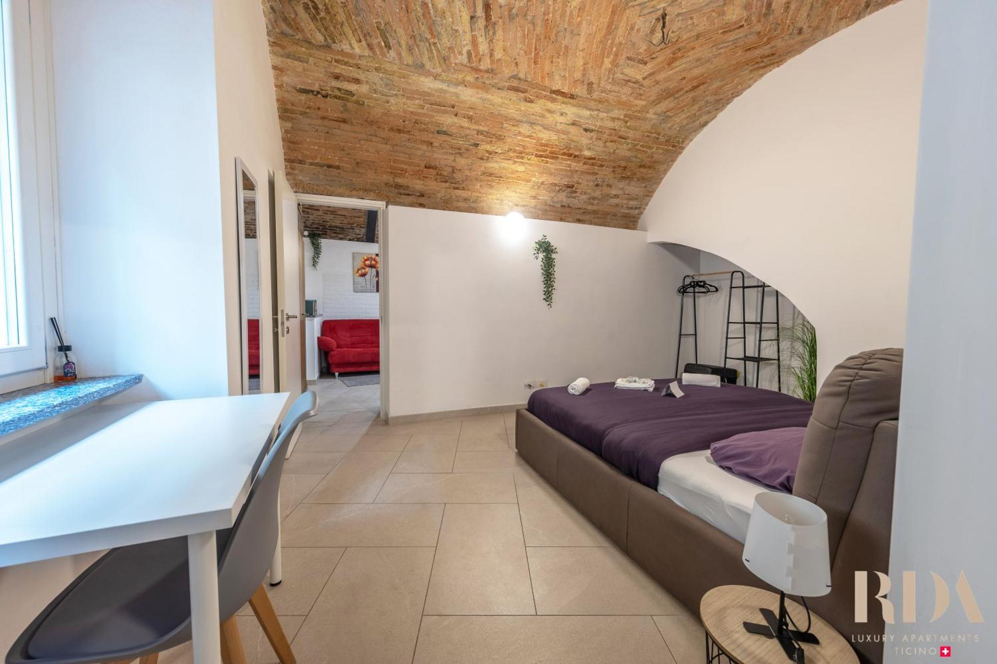 Il Rustico Rda Luxury Apartments Lago Parking Mendrisio Eksteriør billede