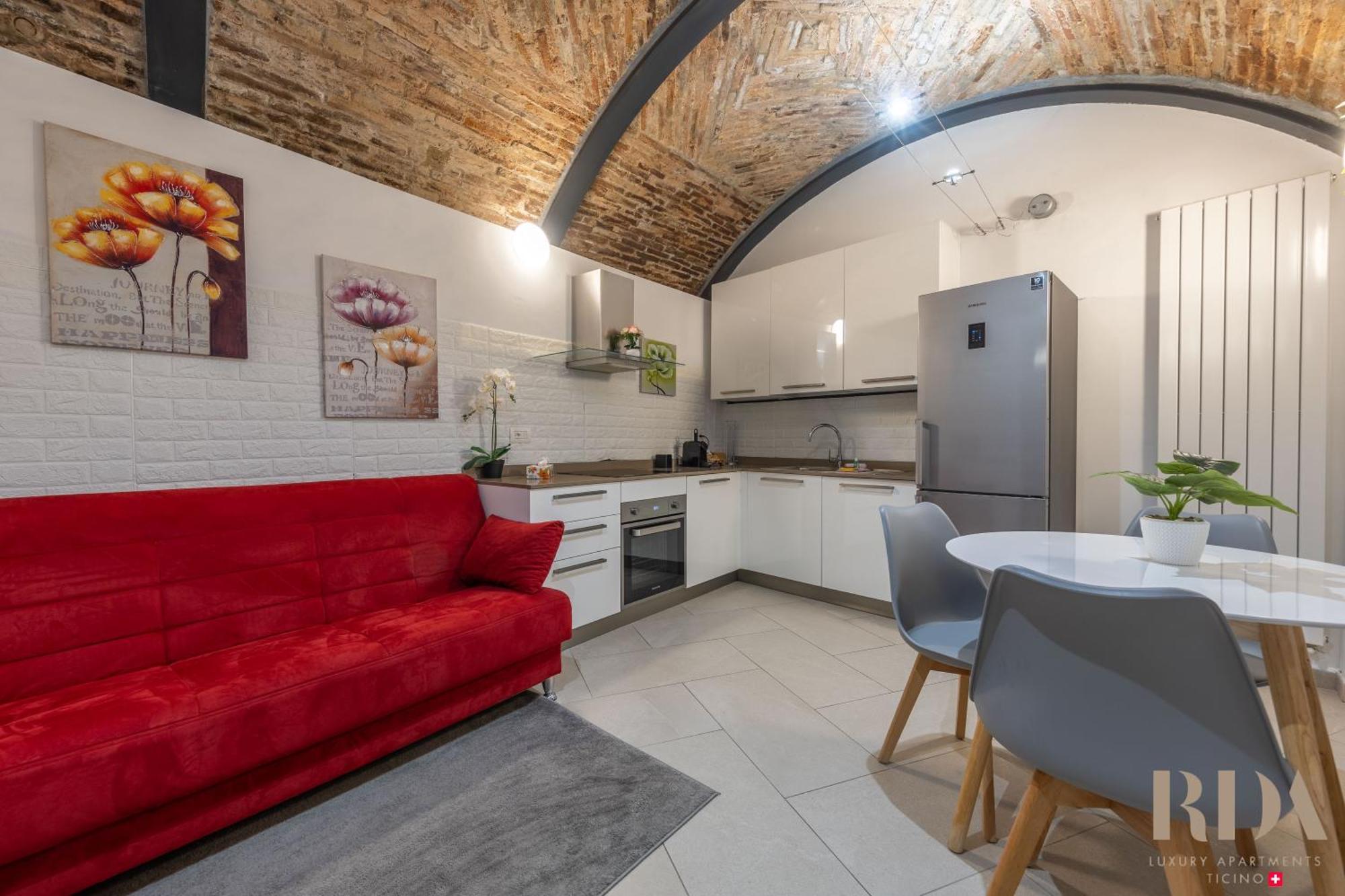 Il Rustico Rda Luxury Apartments Lago Parking Mendrisio Eksteriør billede