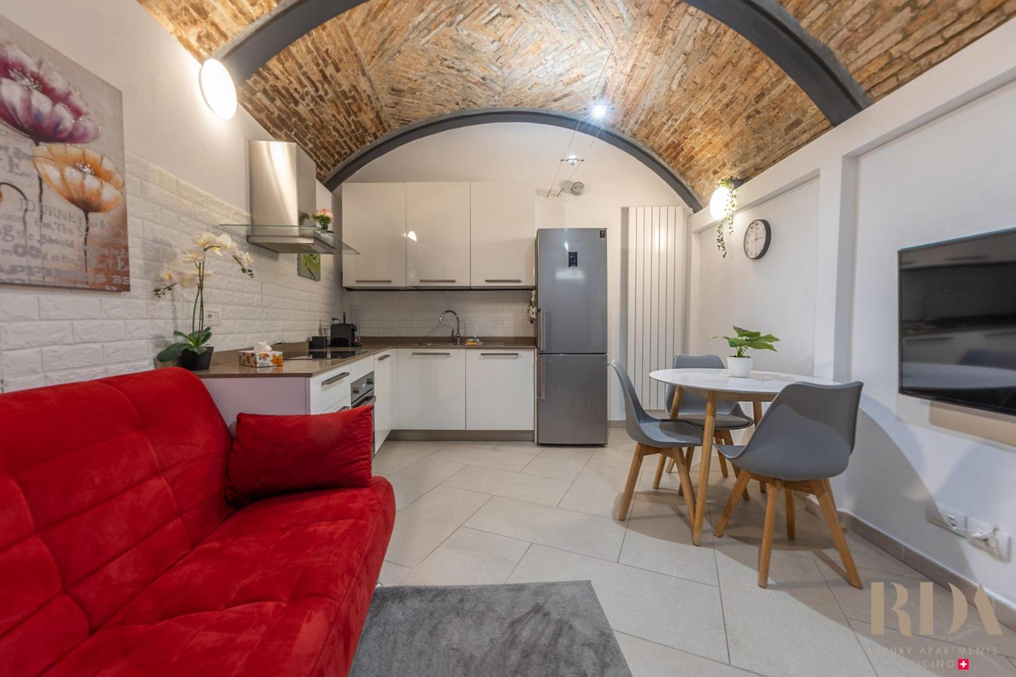 Il Rustico Rda Luxury Apartments Lago Parking Mendrisio Eksteriør billede
